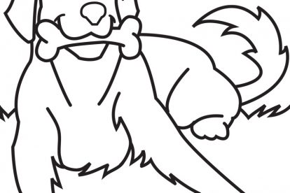 desenhos de cachorros para colorir melhoramigo dog