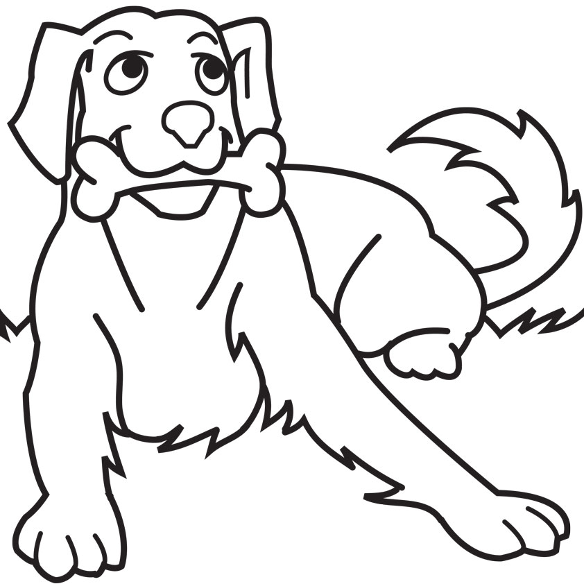 desenhos de cachorros para colorir melhoramigo dog