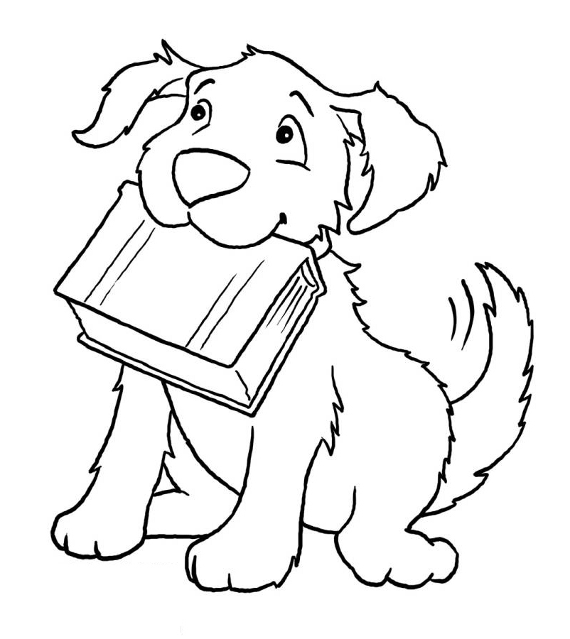 Dog Dog House Printable Coloring Sheet Dog Dog House Printable Coloring Sheet